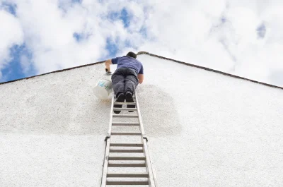 Peinture extérieure à Vanosc — façades et ravalement